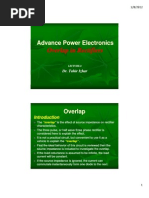 Overlap in Rectifiers Overlap in Rectifiers: Advance Power Electronics Advance Power Electronics