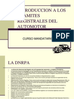 Introduccion A Los Tramites Registrales Del Automotor