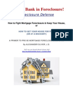 Beat The Bank in Foreclosure