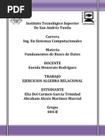 Algebra Relacional