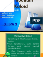 Pembuatan Koloid