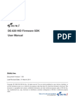 DE620 HID FSDK UserManual (110531) Eng