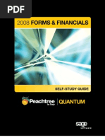 Peachtree by Sage Quantum 2008 Forms & Financials SSG