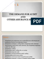 The Demand For Audit and Other Assurance SErvices Arens CH 11