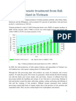 The Need of Waste Treatment From Fish Processing Plant in Vietnam