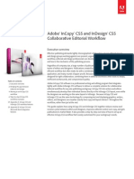 Adobe® Incopy® Cs5 and Indesign® Cs5 Collaborative Editorial Workflow