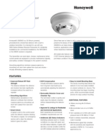 Honeywell 5808w3 Data Sheet