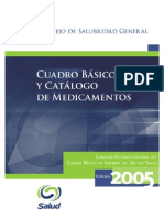 Cuadro Basico de Medicamentos 2005