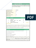 Structure of The Test: Detailed Analysis of NMAT 2008