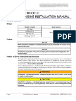 Mecury 496 HO Stern Drive Installation Guide