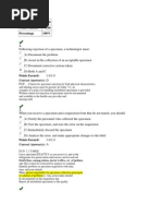 Laboratory Specimens and Microscopy, MLT 1040 - Quiz 2