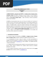 Comunicado Final Processo Seletivo Sebrae Nacional 01 12