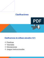 Clasificacion de Software Educativo