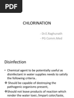 Chlorination