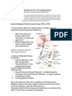 Physiology Review: Neurophysiology: (Based On Guyton's and Personal Extras)