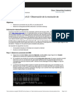 Práctica de Laboratorio 6.2.1 Observación de La Resolución de Nombres DNS (Resuelto)