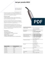 Sensor de Nivel Por Presion HSC2