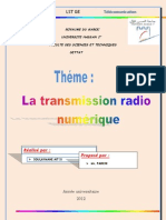 Rapport Transmission Radio Numérique