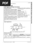 DAC0800/DAC0802 8-Bit Digital-to-Analog Converters: General Description