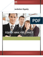 Equity Analysis Equity Analysis - Daily Daily: Weekly Newsletter Ly Newsletter-Equity