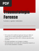 Traumatología Forense