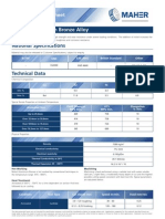 Aluminium Bronze Data Sheet - C630