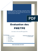 Evaluation Des PME