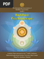 IABU 2012, Buddhist Psychotherapy