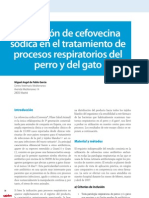 Cv30 Utilización de Cefovecina Sódica en El Tratamiento de Procesos Respiratorios Del Perro y Del Gato