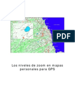 Los Niveles de Zoom en Mapas Personales para GPS - Rev3