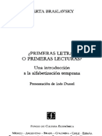 Braslavsky Berta - Vigotsky y La Alfabetizacion Inicial