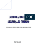 Apostila Ergonomia e Seguranca Do Trabalho