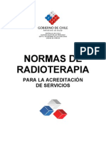 Norma Radioterapia MINSAL