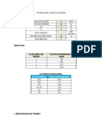 Estimacion Del Transito de Diseño