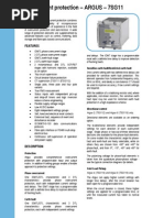 7SG11 Argus Catalog Sheet