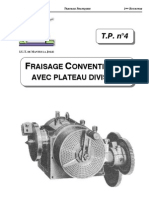 TP4 - Fraisage Avec Plateau Diviseur