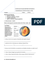 Prueba de Ciencias Sociales Septimo Año Básico