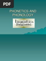 Phoneticis and Phonology