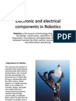 Electronic and Electrical Components in Robotics