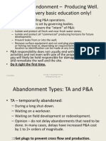 Plug-And Abandonment Basics