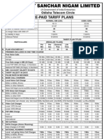 BSNL-Tariff For Web