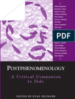 Postphenomenology A Critical Companion To Ihde S U N Y Series in The Philosophy of The Social Sciences