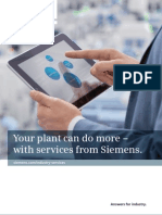 Your Plant Can Do More - With Services From Siemens.: Answers For Industry