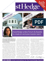 InvestHedge Forum & Awards Brochure 2012