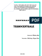 Referat Termocentrale