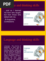 Language and Thinking Skills