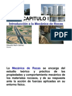 Capitulo I - Introducción A La Mecanica de Rocas