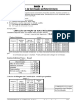 Margem de Contribuição Por Fator Limitante