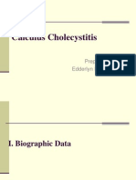 Calculus Cholecystitis