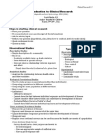 Introduction To Research Studies HO